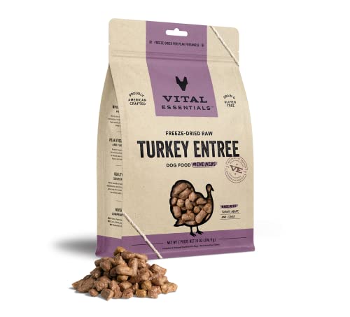 Turkey Mini Nibs: Essential Freeze-Dried Dog Food | 14 oz