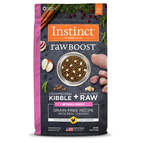 Raw Boost Small Breed Chicken Dog Food, 4 lb