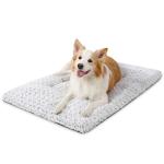 Soft Deluxe Crate Pad for Large Dogs, Gray