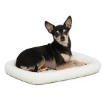 Cozy Fleece Dog Bed for Toy Breeds & Crates | Easy to Clean