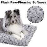 Deluxe Plush Dog Bed for Crates