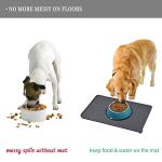 Silicone Dog Cat Bowl Mat - Versatile Colors & Sizes