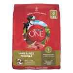 Purina ONE Lamb and Rice Dry Dog Food - 8 lbs