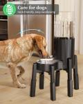 Adjustable Elevated Pet Bowl Stand - Stable Anti-Slip