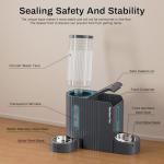 Automatic Gravity Pet Food & Water Dispenser Set