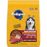 Pedigree High Protein Beef and Lamb Dog Food 18 lb