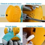 Interactive Crawling Crab Dog Toy with Music and Lights