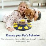 Interactive Dog Treat Puzzle Toy for Large Dogs