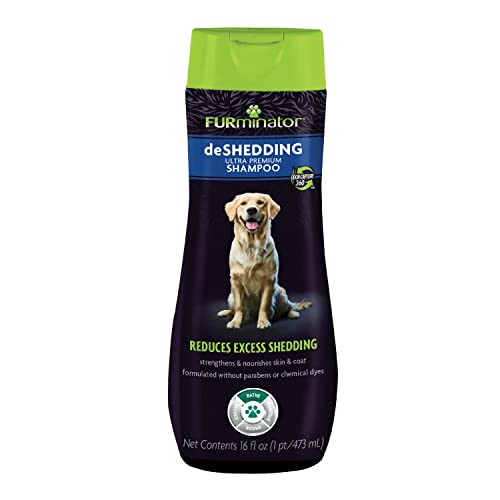 Premium Dog Shedding Shampoo: FURminator Ultra, 16 oz