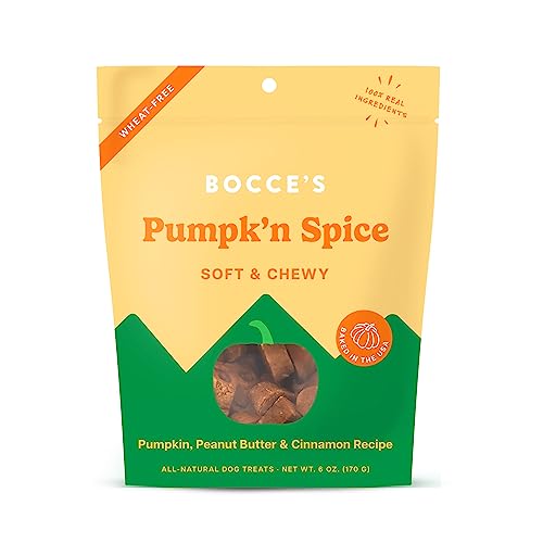 Bocce's Bakery Pumpkin Spice Dog Treats, 6 oz