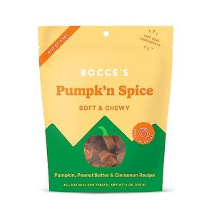 Bocce's Bakery Pumpkin Spice Dog Treats, 6 oz