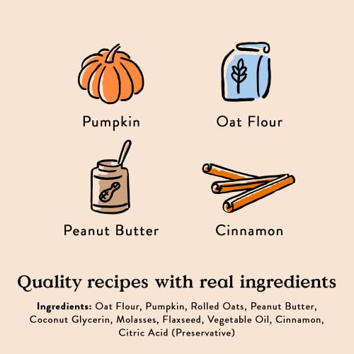 Bocce's Bakery Pumpkin Spice Dog Treats, 6 oz