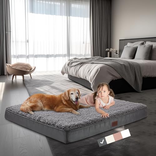 Orthopedic Dog Bed with Plush Foam Support