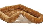 MidWest Cinnamon Pet Bed - Ideal for Small Breeds