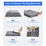 Orthopedic Dog Bed with Plush Foam Support
