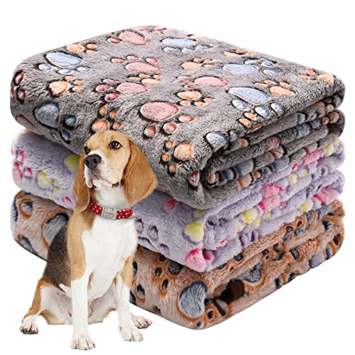 Soft Fleece Dog Blankets - Small Size
