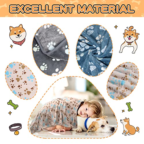 Super Soft Dog Blankets - Pack of 3