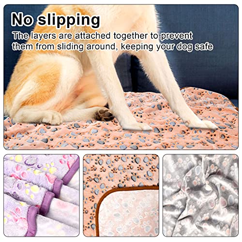 Soft Fleece Dog Blankets - Small Size