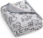 Soft Washable Dog Blanket for Small/Medium Dogs (Grey)