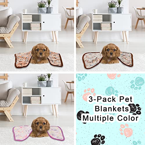 Soft Fleece Dog Blankets - Small Size