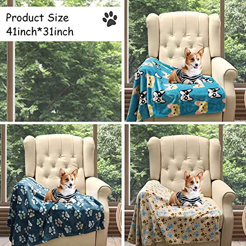 Super Soft Dog Blankets - Pack of 3