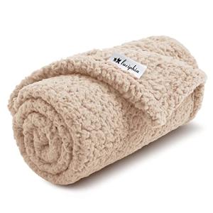 Luciphia Cozy Sherpa Dog Blanket for Small Pets