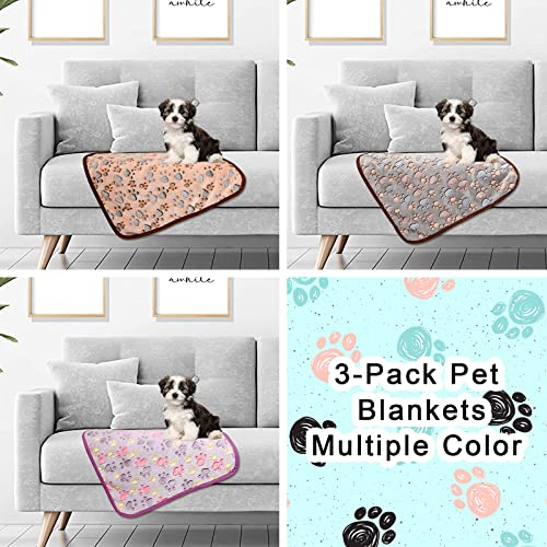 Soft Fleece Dog Blankets - Small Size