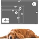 Soft Washable Dog Blanket for Small/Medium Dogs (Grey)