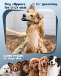 Waterproof Rechargeable Dog Clippers for Thick Coats