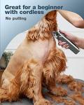 Waterproof Rechargeable Dog Clippers for Thick Coats