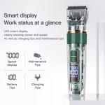 Cordless Dog Grooming Clippers with LED Display