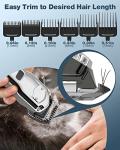 Waterproof Rechargeable Dog Clippers for Thick Coats