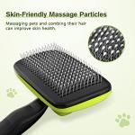 Pecute Self-Cleaning Slicker Brush: Dog/Cat Grooming Essential