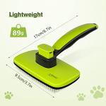 Pecute Self-Cleaning Slicker Brush: Dog/Cat Grooming Essential