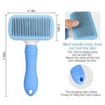 Atlamia Blue Self Cleaning Brush: Pet Hair Remover!