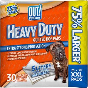XXL Dog Pads - Absorbent Pet Training - 30 Count
