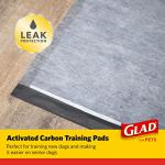 Glad for Pets Charcoal Training Pads, 23"x23", Pack of 100
