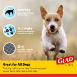 Glad for Pets Charcoal Training Pads, 23"x23", Pack of 100