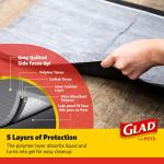 Glad for Pets Charcoal Training Pads, 23"x23", Pack of 100