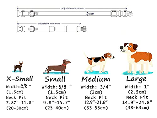 Bohemia Floral Geometric Dog Collar - Soft Adjustable