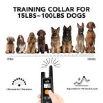 1800FT Remote Dog Training Collar - Bark, Beep, Vibration
