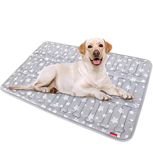 Soft Polyester Bed for Dog Crate, Cute Stars