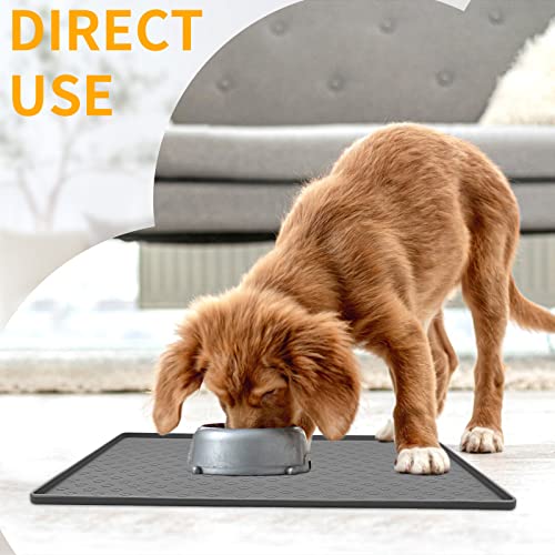 Pet Placemat: Prevent Food & Water Overflow, for Dogs & Cats