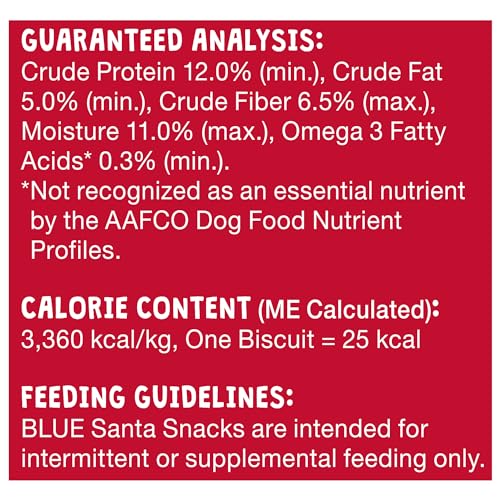 Blue Buffalo Oatmeal & Cinnamon Dog Treats 11-oz