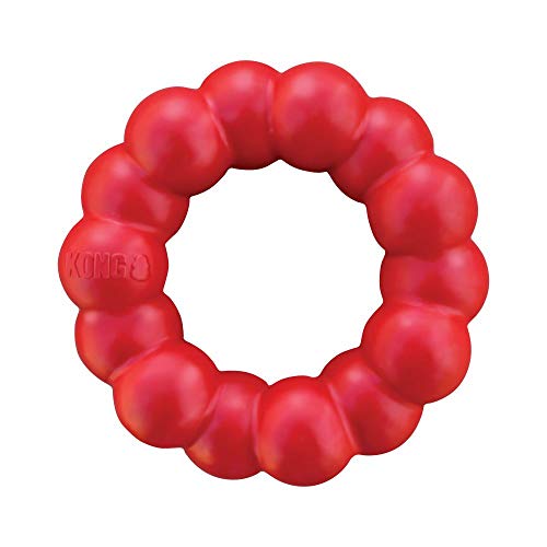 KONG Durable Rubber Ring Chew Toy - Small/Medium Dogs