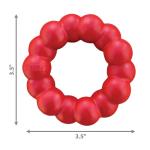 KONG Durable Rubber Ring Chew Toy - Small/Medium Dogs