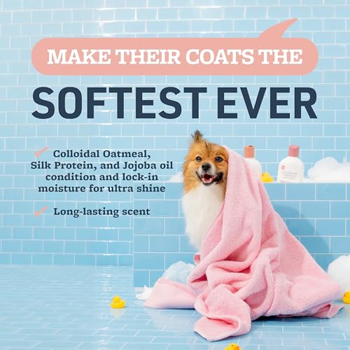 Oatmeal Moisturizing Conditioner for Dogs – Soft, Shiny Coat