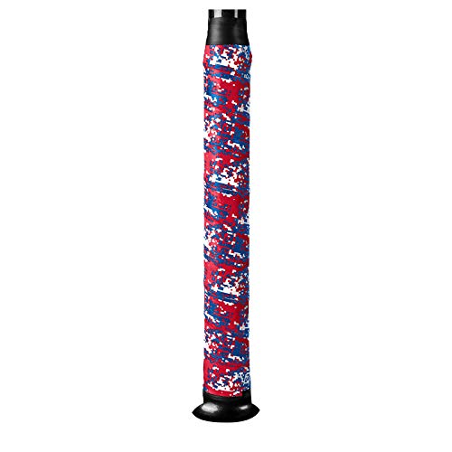 Champro Extreme Tack Bat Grip Tape - Camo Red, White, Blue