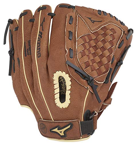 Mizuno Baseball Glove for Teens, Brown Tartan Flex