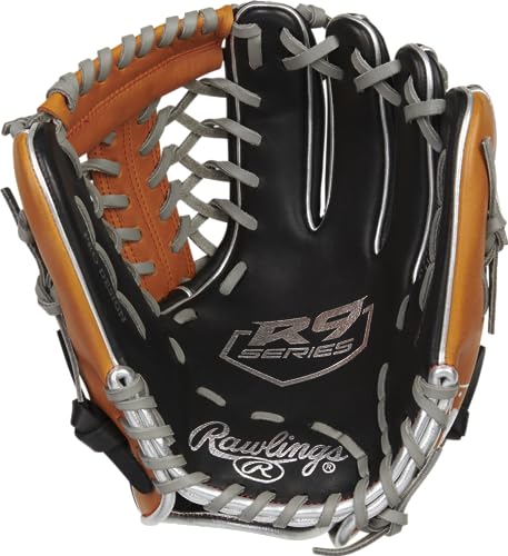 Rawlings R9 Baseball Glove - 11.5" - Trap-Eze Web